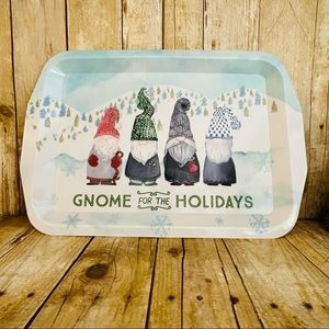 “Gnome for the Holidays” Serving Tray